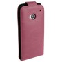 Schutzh�lle Flip Tasche f�r Handy HTC One M7 Rosa