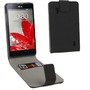 Schutzh�lle Flip Tasche f�r Handy LG Optimus G E973 Schwarz