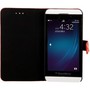 Schutzh�lle Flip H�lle d�nn f�r Handy BlackBerry Z10 Rot / Wei�