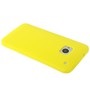 Schutzh�lle Silikon Case f�r Handy HTC One M7 Gelb
