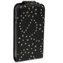 Schutzh�lle Handy Case f�r Handy Apple iPhone 4 / 4s Strass schwarz