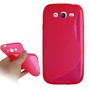 Handyh�lle S-LINE TPU Case f�r Samsung Galaxy i9080 Grand i9082 Pink