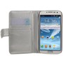Schutzh�lle Case (Flip Quer) f�r Samsung Galaxy s4 i9500 silber