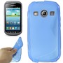 S-Line TPU Case f�r Samsung Galaxy Xcover2 S7710 blau