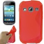 S-Line TPU Case f�r Samsung Galaxy Xcover2 S7710 rot