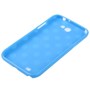 Schutzh�lle TPU Case f�r Handy Samsung Galaxy Note II N7100 Blau