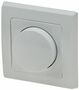 Dimmer DELPHI wei 230 V / 20-300 W, Unterputz, inkl. Rahmen / Phasenanschnitt