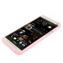 Schutzh�lle TPU Case f�r Handy HTC One M7 Rosa / Wei�e Punkte