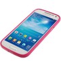 Schutzh�lle Punkte TPU Case f�r Handy Samsung Galaxy S4 mini i9190 pink/weiss