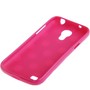 Schutzh�lle Punkte TPU Case f�r Handy Samsung Galaxy S4 mini i9190 pink/weiss