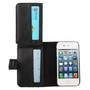 Schutzh�lle Case Handytasche (Flip Quer) f�r Case Handy Apple iPhone 4 / 4s Portemonnaie schwarz