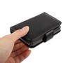 Schutzh�lle Case Handytasche (Flip Quer) f�r Case Handy Apple iPhone 4 / 4s Portemonnaie schwarz