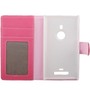 Schutzh�lle Case (Flip Quer) f�r Handy Nokia Lumia 925 Pink