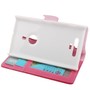 Schutzh�lle Case (Flip Quer) f�r Handy Nokia Lumia 925 Pink