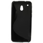 Schutzh�lle TPU Case f�r Handy HTC One mini M4 Schwarz