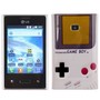 Hard Case Retro H�lle GameBoy f�r Handy LG E400 Optimus L3