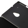 Schutzh�lle Handytasche (Flip Quer) f�r Handy HTC One mini M4 Wei� / Schwarz