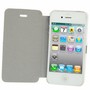 Schutzh�lle Quer Case f�r Handy Apple iPhone 4 / 4s Wei�
