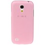 Schutzh�lle Case Ultra D�nn 0,3mm f�r Handy Samsung Galaxy S4 mini i9190 Rosa Transparent