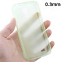 Schutzh�lle Case Ultra D�nn 0,3mm f�r Handy Samsung Galaxy S4 mini i9190 Gr�n Transparent