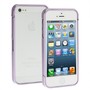 Schutzh�lle Aluminium Bumper f�r Handy Apple iPhone 5 & 5S lila