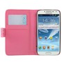 Schutzh�lle Case (Flip Quer) f�r Handy Samsung Galaxy s4 i9500 pink