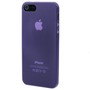 Schutzh�lle Ultra D�nn 0,3mm f�r Handy Apple iPhone 5 & 5S Lila Transparent