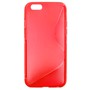 Handyhlle TPU Case fr Handy Apple iPhone 6 (4,7 Zoll) rot