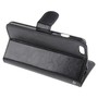 Schutzh�lle Handytasche (Flip Quer) f�r Handy Apple iPhone 6 Plus Schwarz