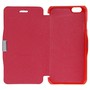 Handyh�lle Tasche f�r Apple iPhone 6 Plus Rot geb�rstet