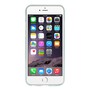TPU Backcover H�lle gepunktet f�r Handy Apple iPhone 6 Wei� / Bunt