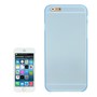 Schutzh�lle Case Ultra D�nn 0,3mm f�r Handy Apple iPhone 6 Blau Transparent