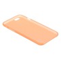 Schutzh�lle Case Ultra D�nn 0,3mm f�r Handy Apple iPhone 6 Orange Transparent