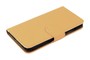 Schutzh�lle Handytasche (Flip Quer) f�r Handy Apple iPhone 6 Hellbraun / Beige