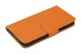 Schutzh�lle Handytasche (Flip Quer) f�r Handy Apple iPhone 5 / 5s Orange