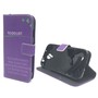 Handyh�lle Tasche f�r Handy Samsung Galaxy S4 TO DO LIST Lila
