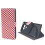 Handyh�lle Tasche f�r Handy LG G5 Polka Dot Rot