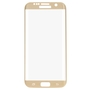 Samsung Galaxy S7 Edge 3D Panzer Glas Folie Display Schutzfolie H�llen Case Gold