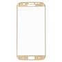 Samsung Galaxy S7 Edge 3D Panzer Glas Folie Display Schutzfolie H�llen Case Gold