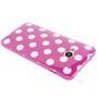 Schutzh�lle TPU Case f�r Handy HTC One M7 Lila / Violett