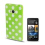 Schutzh�lle TPU Case f�r Handy HTC One M7 Gr�n
