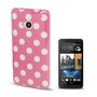 Schutzh�lle TPU Case f�r Handy HTC One M7 Pink