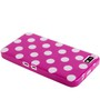 Schutzh�lle TPU Punkte Case f�r Handy Blackberry Z10 pink