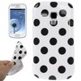 Schutzh�lle TPU Punkte Case f�r Handy Samsung Galaxy S Duos S7562