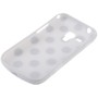 Schutzh�lle TPU Punkte Case f�r Handy Samsung Galaxy S Duos S7562