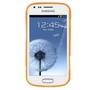 Schutzh�lle TPU Punkte Case f�r Handy Samsung Galaxy S Duos S7562 orange