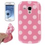 Schutzh�lle TPU Punkte Case f�r Handy Samsung Galaxy S Duos S7562