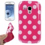 Schutzh�lle TPU Punkte Case f�r Handy Samsung Galaxy S Duos S7562