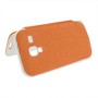 Handyh�lle Flip Quer f�r Handy Samsung Galaxy Ace 2 i8160 orange