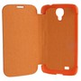 Handyh�lle Schutzh�lle (Flip Quer) f�r Handy Samsung Galaxy S4 GT-I9500 / GT-I9505 / LTE+ GT-I9506 / Value Edition GT-I9515 orange